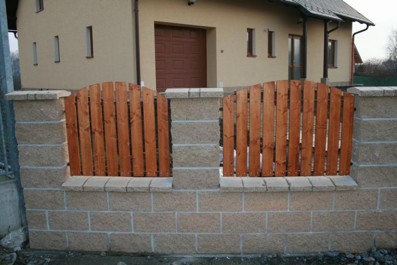 Dřevěné oplocení Dřevěné oplocení